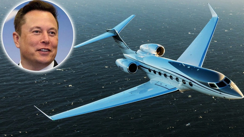 Elon Musk verwendet sein eigenes Flugzeug als Teststelle für den StarLink -Dienst. Und als Gelegenheit zum Fasten