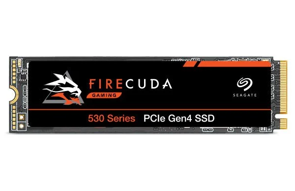 Solid State Drive Seagate Firecuda 530 ist mit PCIe Gen4-Schnittstelle ausgestattet