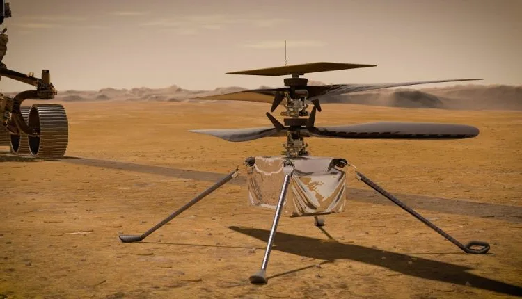 Ingenuidade do helicóptero de Marte envia seu primeiro relatório
