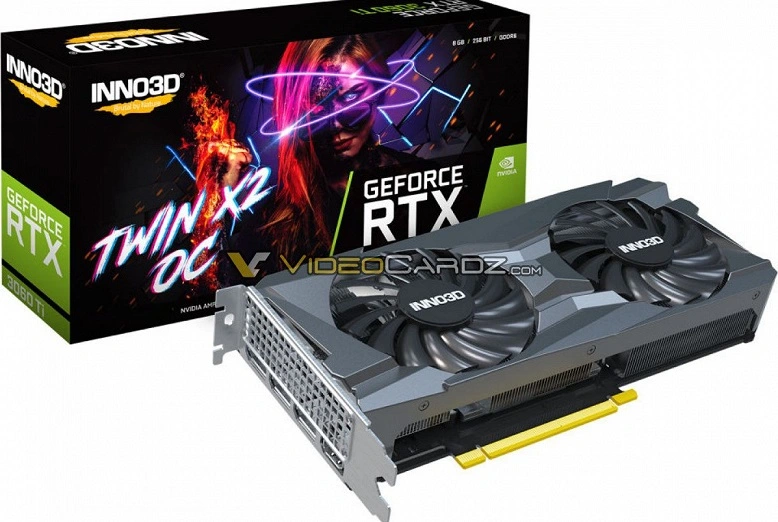 非参照GeForceRTX 3060Tiの最低価格を修正-464ユーロ