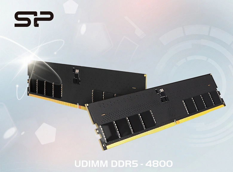 A energia do silício introduziu módulos de memória DDR5-4800