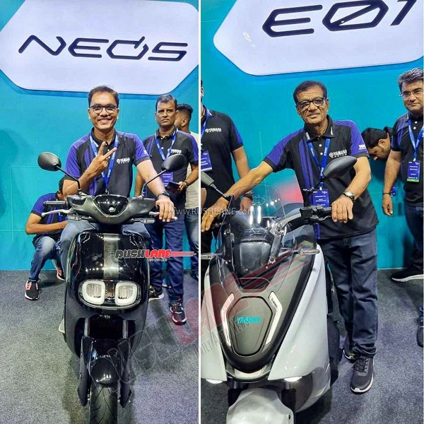Yamaha e01 maxi-scooter comparar poder com motocicleta de gasolina de 125 cubos