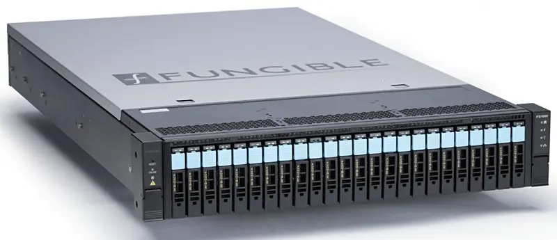 Fungible presenta il primo server di archiviazione DPU al mondo: 15 M IOPS e 60 GB / s in chassis 2U