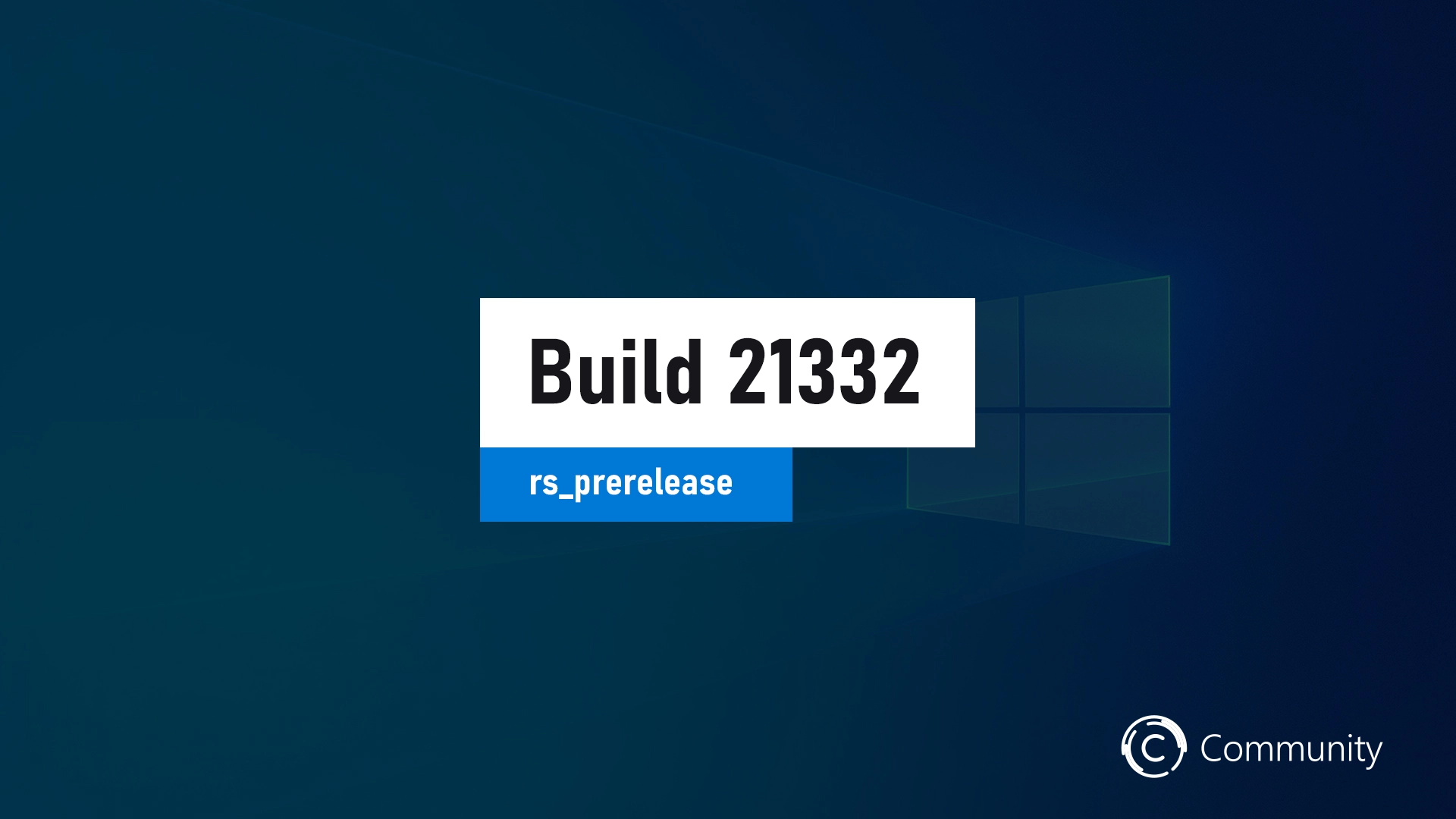 Windows 10アップデート21332.1010（KB5001478）が利用可能です