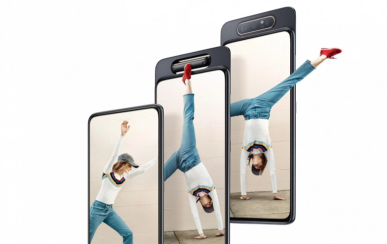 Xiaomi bereitet ein Smartphone in der einziehbaren Schwenkkamera vor, wie Samsung Galaxy A80