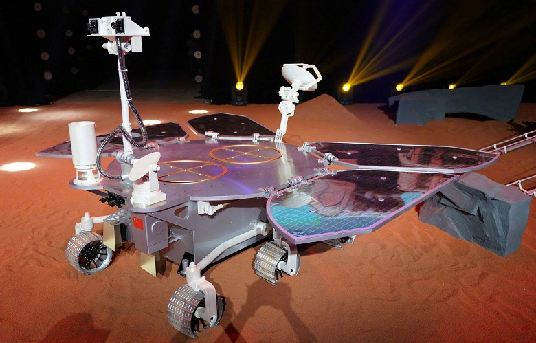 Jetzt gibt es einen chinesischen Müll am Mars. Zhurong Rover landete erfolgreich auf einem roten Planeten