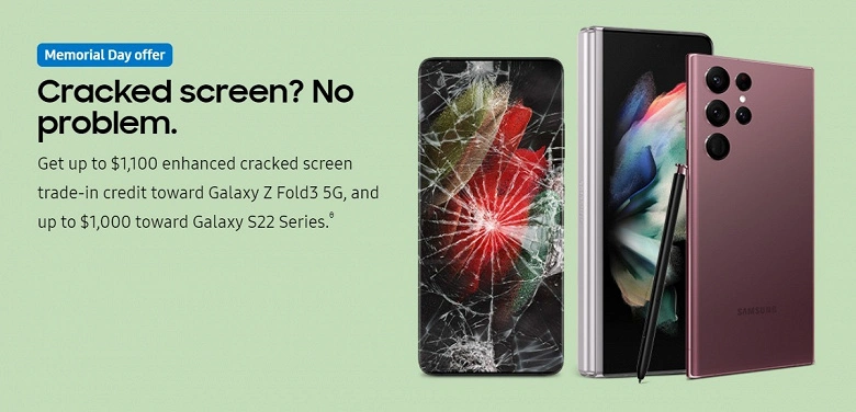 Samsung évalue les anciens smartphones avec des écrans cassés de la même manière que les téléphones en bon état aux États-Unis