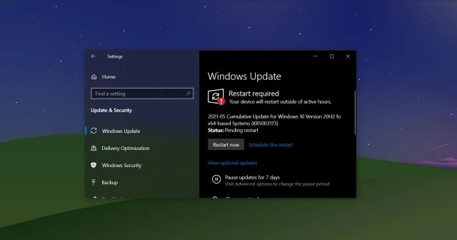 O Windows 10 Build 19042.985 já está disponível para download