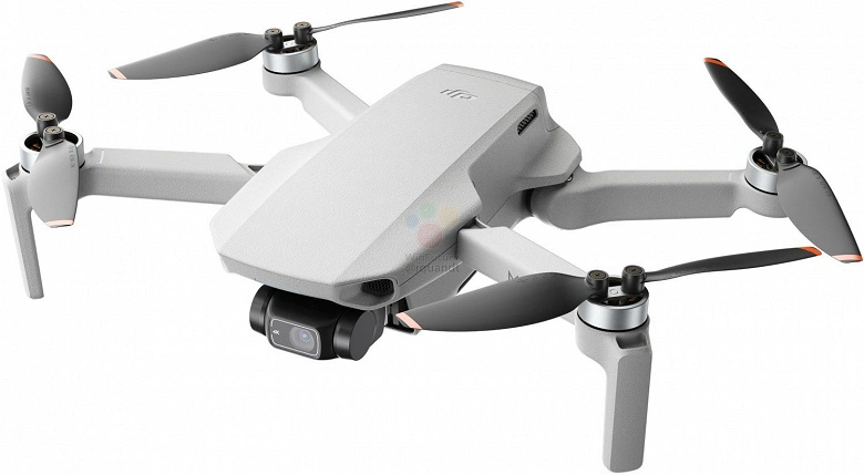 Specifiche del drone DJI Mini 2 e immagine ufficiale