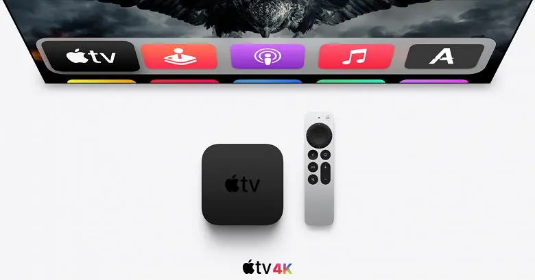Der Umsatz des Apple TV 4K-Showdruckures begann auf dem internationalen Markt