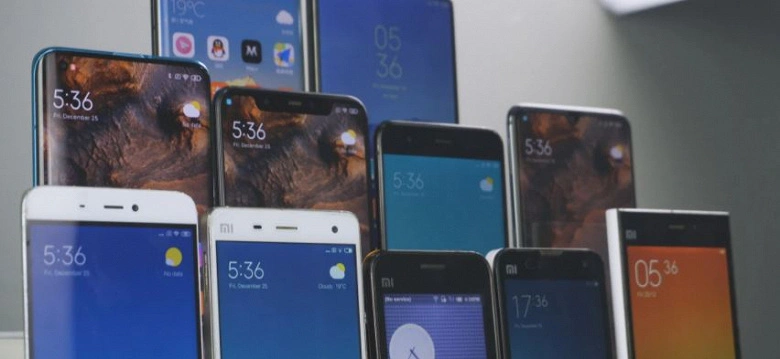 Xiaomiは13の新しいスマートフォンを準備します。いくつかの特性はすでに知られています。