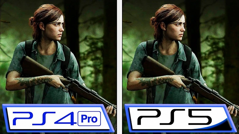 Wie The Last of Us: Teil II, der für PlayStation 5 verbessert wurde, könnte aussehen. Die Simulation zeigt den Unterschied