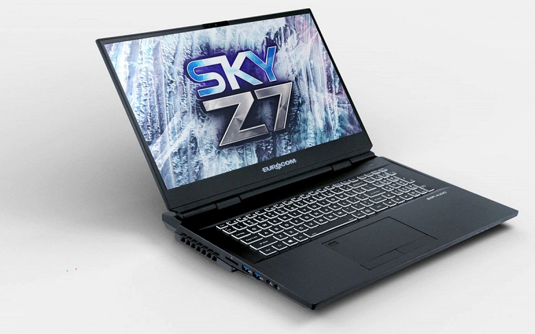 데스크탑 코어 i9-11900K, 상위 RTX 3080 및 4 개의 SSD 볼륨이있는 노트북 최대 34TB