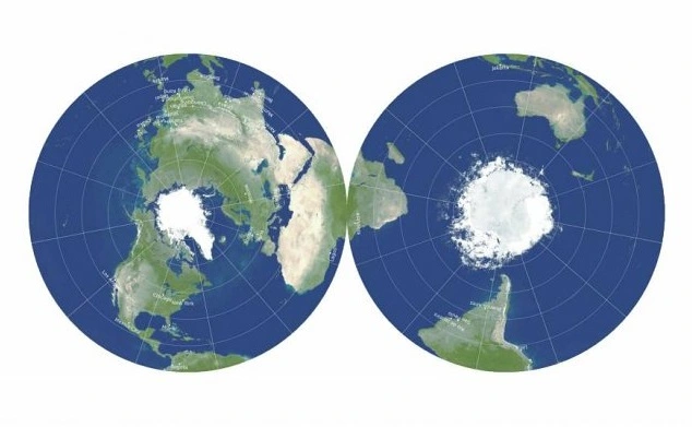 科学者は歴史上最も正確な2D地球地図を作成しました