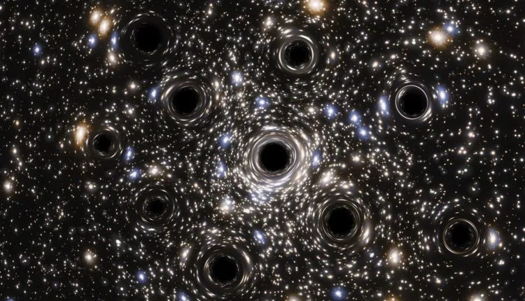 천문학 자들은 NGC 6397에서 대규모 블랙홀 그룹을 발견했습니다.