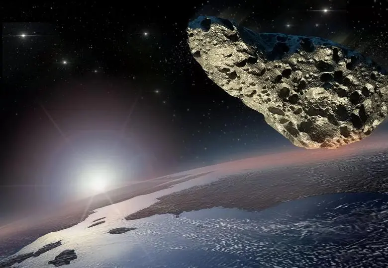 Um asteróide potencialmente perigoso gigante passou pela terra