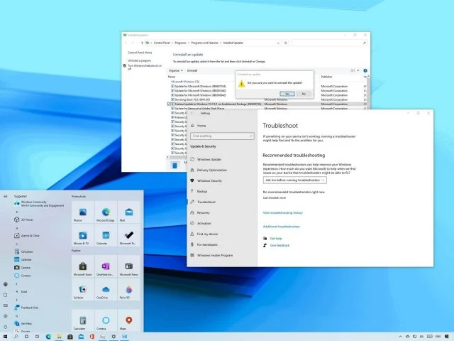 Windows 10의 유명한 문제 20021 년 5 월 2021 업데이트 및 솔루션