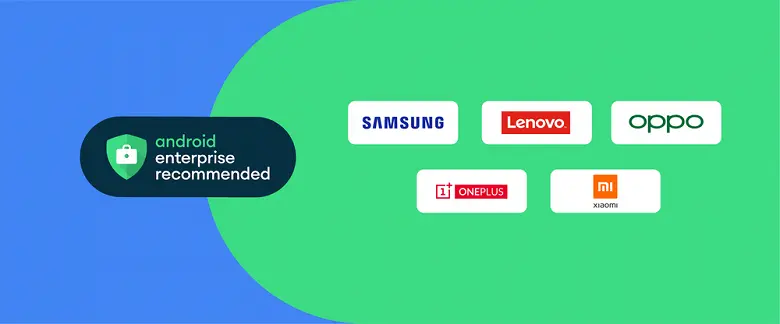 Google ha iniziato a consigliare smartphone e tablet Samsung Galaxy ai clienti aziendali