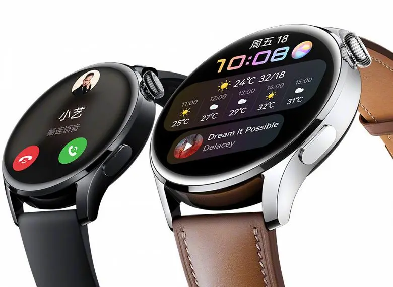 Huawei Watch 3 AMOLED 1,43 Zoll, Keramik -Rückseite, NFC, ESIM, Herzfrequenzsensoren, SPO2 und Temperaturen für 280 US -Dollar