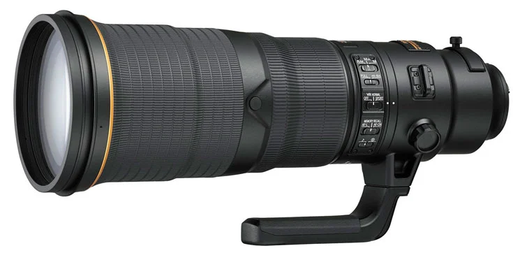 Nikon suspend à la réception de commandes pour le Nikkor 500mm F / 4E Flor VR Lens et met en garde sur les livraisons