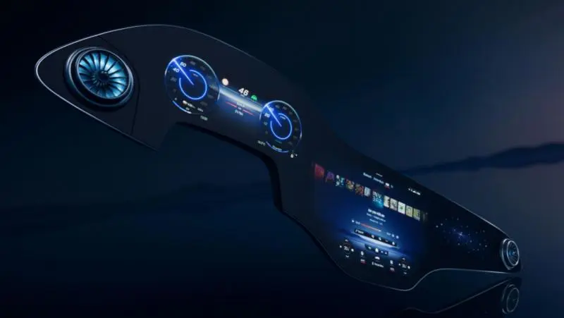Mercedes EQS erhält ein riesiges digitales Dashboard