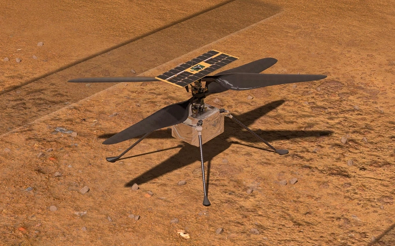 Au lieu de plusieurs vols, l'ingéniosité d'hélicoptère martien basée sur Snapdragon 801 peut travailler sur la planète rouge par an et demi