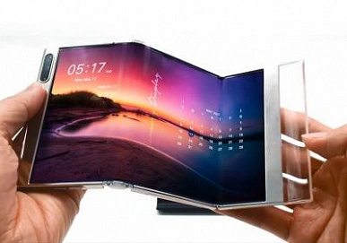 Samsung-Display, das in der SID-DisplayWeek 2021 stellt, faltbare und faltbare OLED-Anzeigen