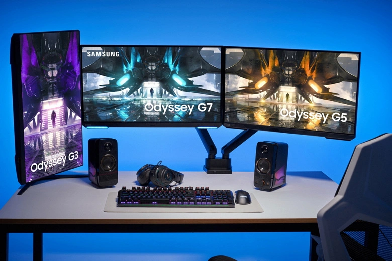 A Samsung introduziu uma linha estendida de monitores de jogo Odyssey 2021