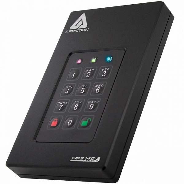 Portable Solid State Drive Apricorn Aegis Fortezza L3 Volume di 20 TB Costi 12 999 dollari