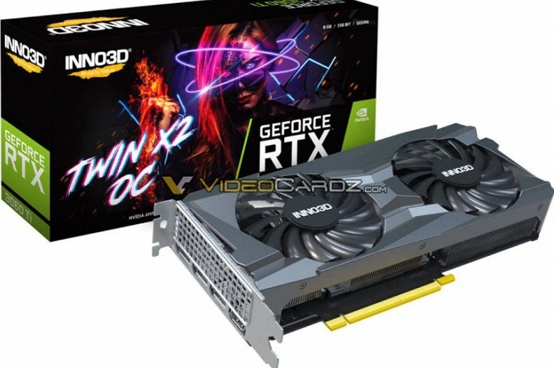 Primeira imagem de GeForce RTX 3060 Ti sem referência