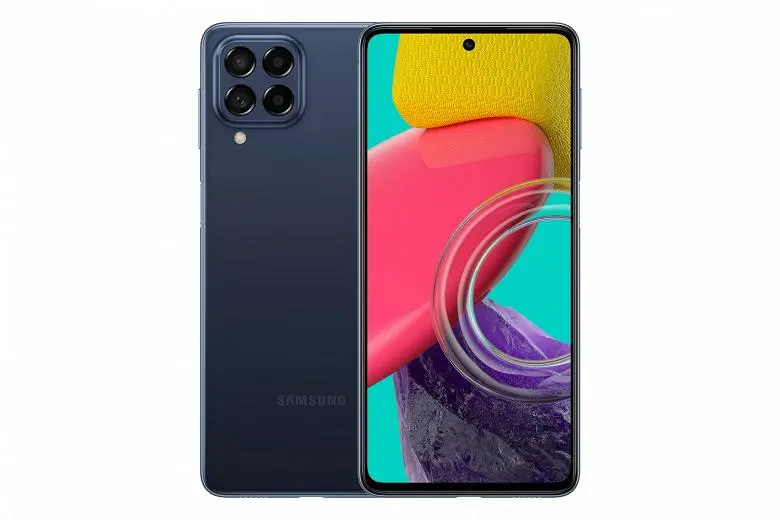 Samsung Galaxy M53 5G com uma tela grande e uma câmera de 108 megapixels estará disponível em três versões.