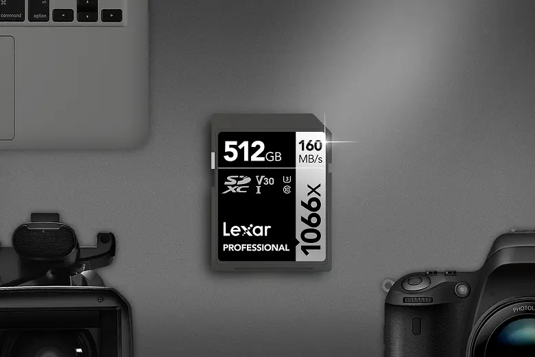 Presentazione delle schede di memoria Lexar Professional 1066x SDXC UHS-I Silver