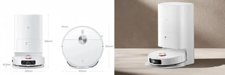 Präsentiert den neuesten Waschmittelroboter Xiaomi-Staubsauger