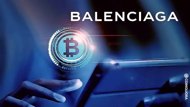 Les boutiques de Balenciaga aux États-Unis commenceront à prendre le bitcoin et l'ethereum