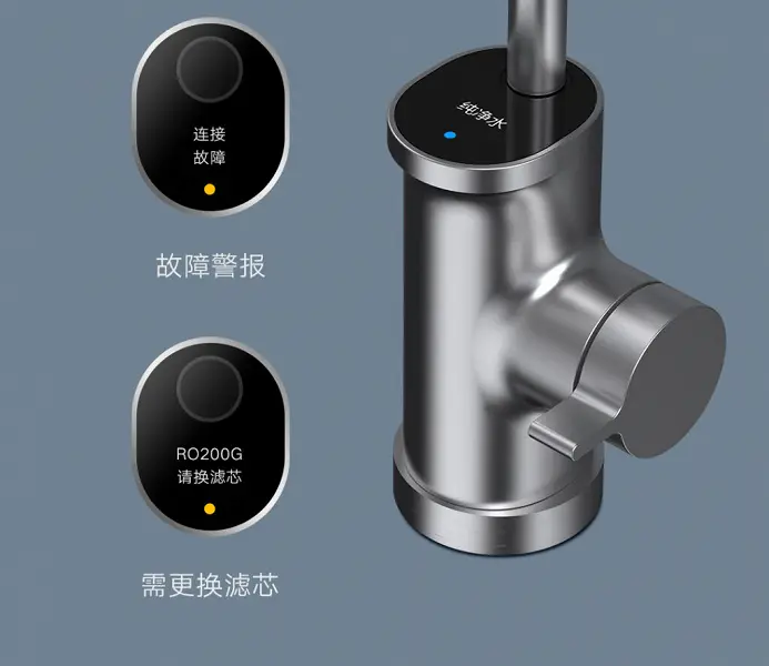 Xiaomi ha introdotto un mixer con uno schermo e il depuratore d'acqua più veloce