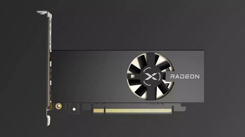 A AMD quer mostrar como fazer placas de vídeo modernas super -reduzidas. Radeon RX 6300 pode ser preparado para a saída