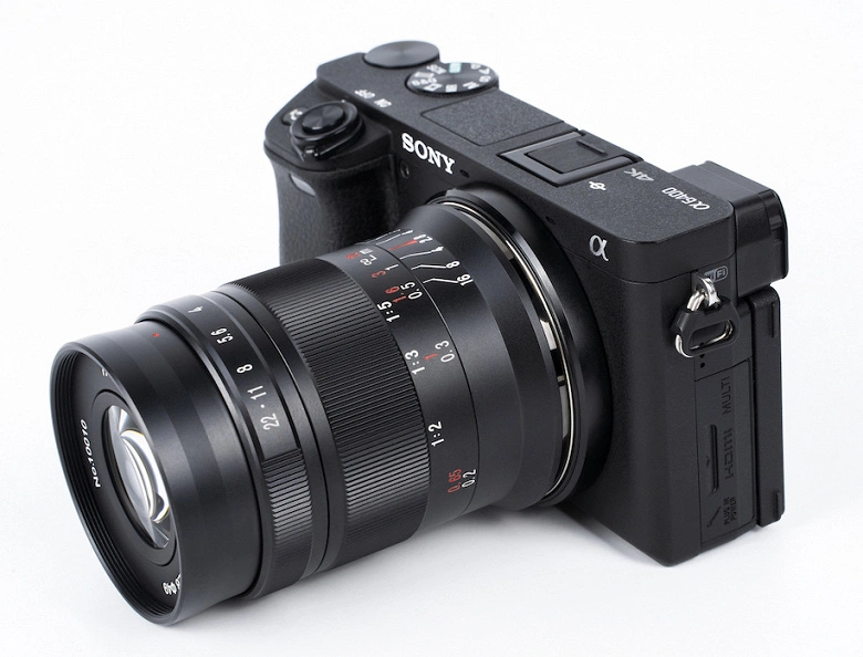 7Tisaner 60mm F / 2.8 II-Objektiv für Migrations-APS-C und Micro-vier Drittel-Format-Kameras fokussiert manuell