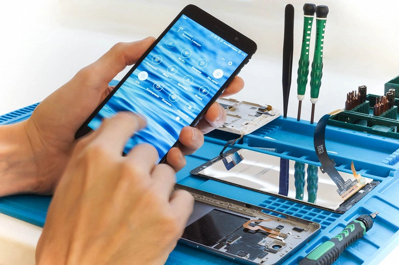 A reparação de smartphones será mais barato pela metade: a Samsung decidiu usar detalhes reciclados