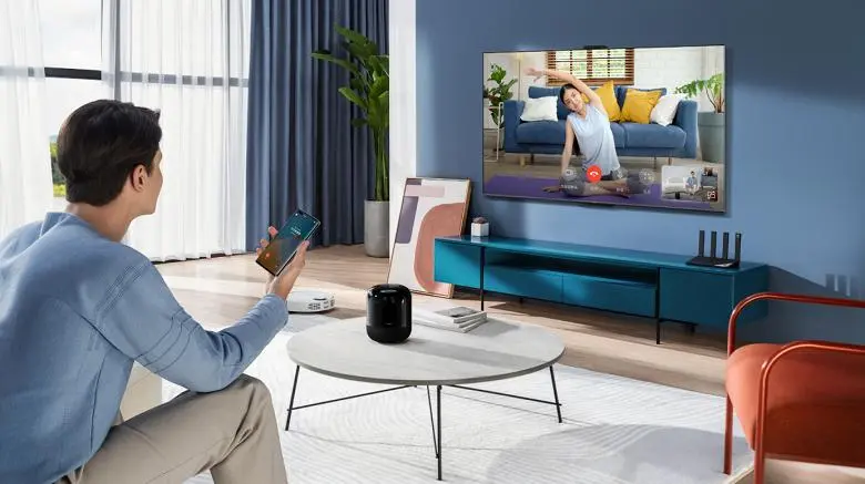 Sehr günstige Smart -TVs Huawei Smart Screen SE wurde in China zum Verkauf angeboten