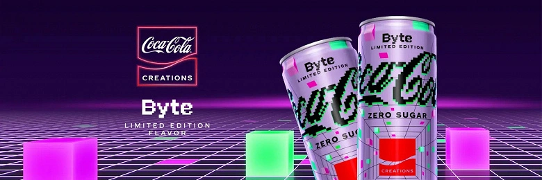 Coca-Cola Zero Açúcar Byte promete reviver o sabor dos pixels