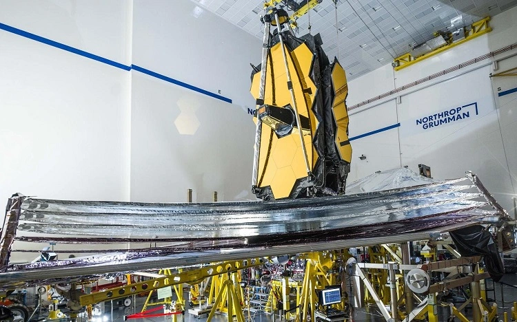 James Webb 망원경 태양 방패 성공적으로 테스트