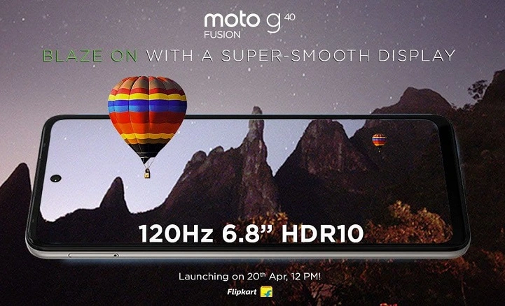 Moto G40FusionおよびMotoG60のリリースの準備