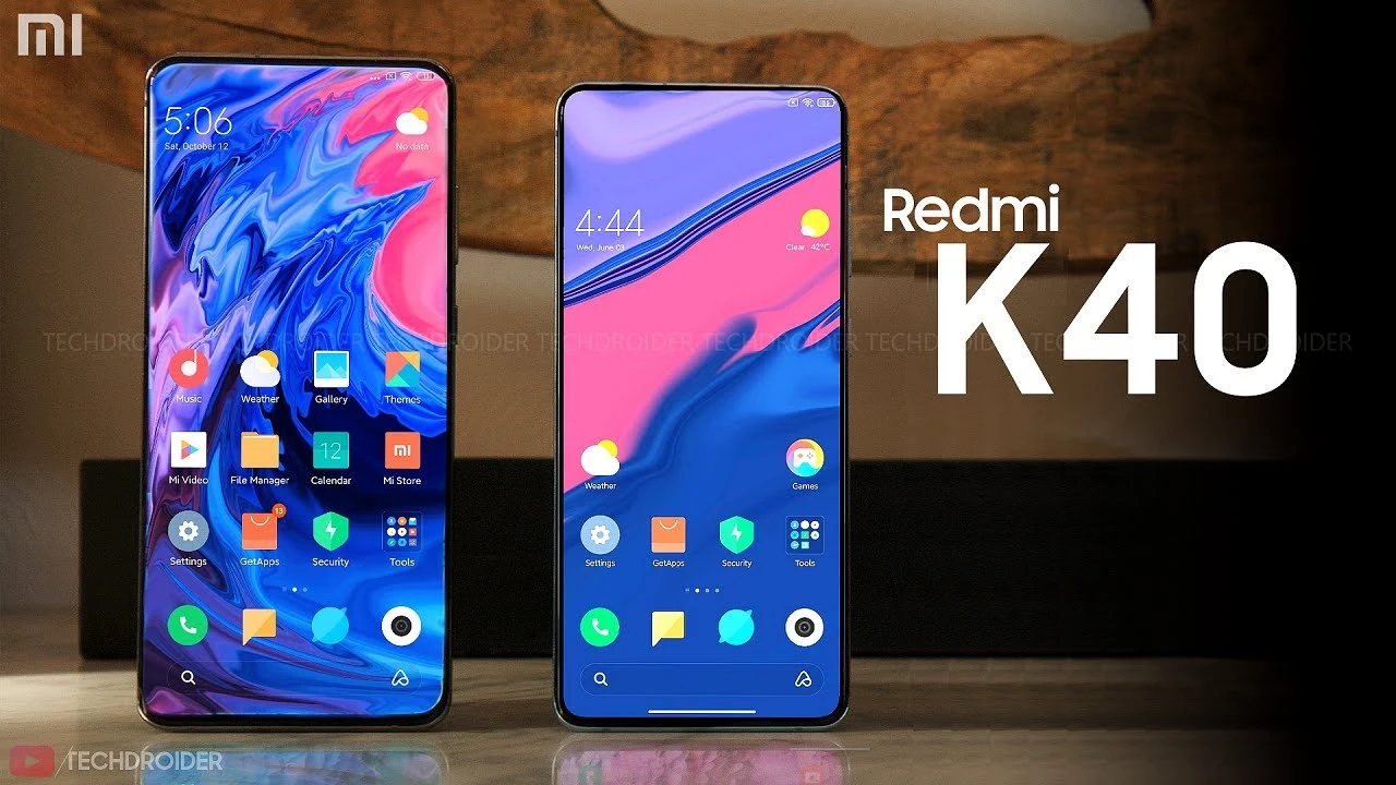첫 번째 공식 비디오에서 Redmi K40 Pro