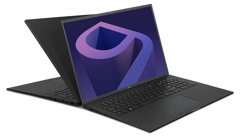 Leichte Laptops LG Gramm 16 und 17 neue Generation werden dargestellt. Intel Air-Lake-Prozessoren, GeForce RTX 2050 Grafik und Gewicht von 1,29 kg