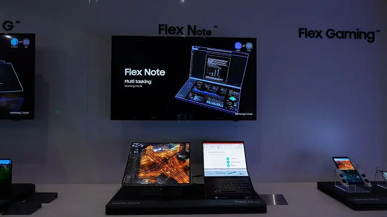 새로운 세대 노트북? 삼성은 Flex Note를 도입했습니다