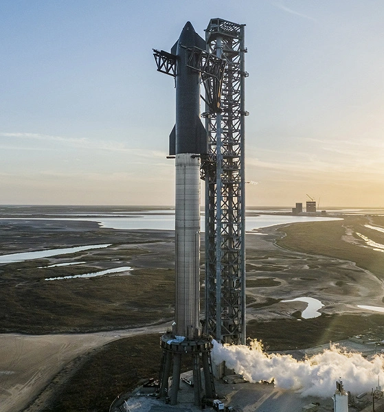 Spacex Starship Spacecraft 프로토 타입의 첫 번째 궤도 비행은 5 월에 일어날 수 있습니다.