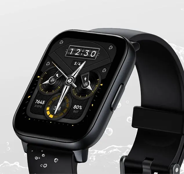 Os relógios inteligentes baratos Realme com IP68, termômetro, SPO2 e autonomia prolongada são apresentados