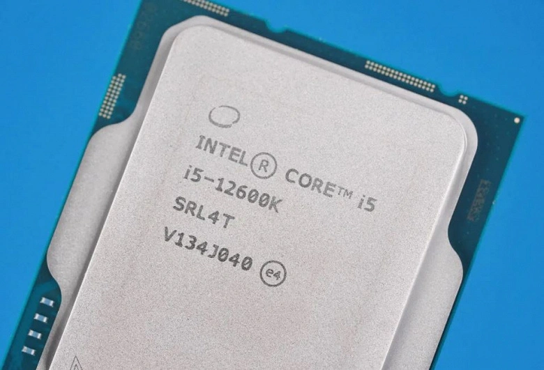 Intel Core i5-12600k ha sequestrato la leadership nella valutazione dei processori del catalogo di Newegg, Chita Ryzen 5 5600x solo un terzo