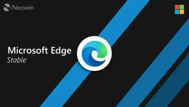 Microsoft lançou uma lista de fábrica de compilação estável da Microsoft Edge 100.0.1185.29