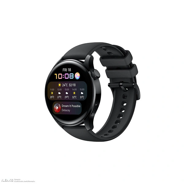 Harmonyos 2.0의 첫 시간 : 고품질 이미지 및 특성 Huawei Watch 3